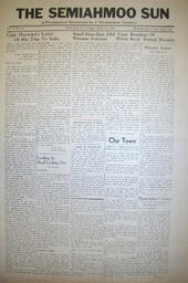 The Semiahmoo Sun, March 12, 1943 (Page 1)