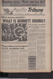   The Pacific Tribune - Friday, March 3, 1967   , page 1