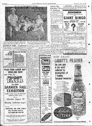 Saanich Peninsula And Gulf Islands Review Wed, August 27, 1958 (Page 10)