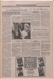 Le Soleil de Colombie, March 27, 1987, page 5