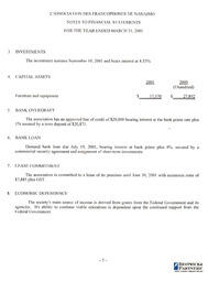   ÉTATS FINANCIERS - EN, 2001   , page 9