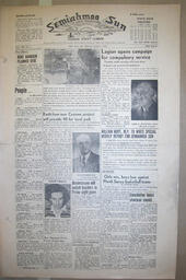 The Semiahmoo Sun and White Rock Weekly, January 25, 1951 (Page 1)