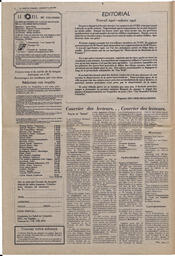 Le Soleil de Colombie, April 3, 1981, page 2