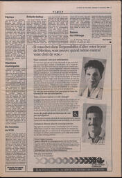 Le Soleil de Colombie, November 11, 1988, page 5