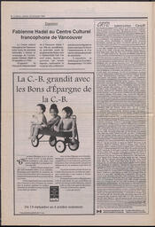 Le Soleil de Colombie-Britannique, September 23, 1994, page 4