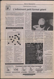 Le Soleil de Colombie, December 4, 1992, page 11