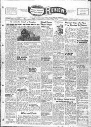 Saanich Peninsula And Gulf Islands Review Wed, January 2, 1952 (Page 1)