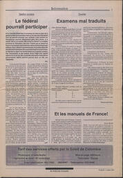 Le Soleil de Colombie, July 17, 1992, page 3