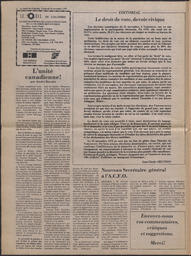 Le Soleil de Colombie, November 24, 1978, page 2