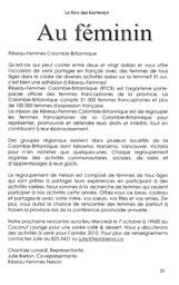   LA VOIX DES KOOTENAYS, 2009   , page 20