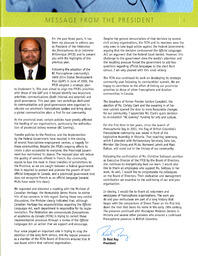   RAPPORT ANNUEL - FFCB, 2010-2011   , page 3