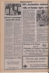   The Pacific Tribune - Wednesday, December 21, 1983   , page 16