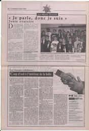 Le Soleil de Colombie-Britannique, March 13, 1998, page 14