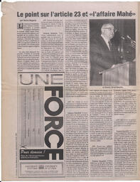 Le Soleil de Colombie, March 9, 1990, page 24 Le Soleil de Colombie, March 9, 1990, page 24