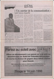 Le Soleil de Colombie-Britannique, March 13, 1998, page 24