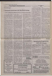 Le Soleil de Colombie, March 4, 1988, page 2