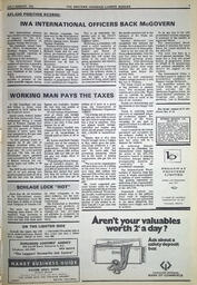   The Western Canadian Lumber Worker, Vol. XL No. 4, Jul.-Aug. 1972   , page 9