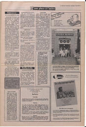 Le Soleil de Colombie, August 7, 1987, page 3
