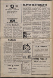 Le Soleil de Colombie, January 11, 1974, page 2