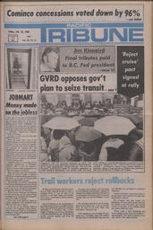   The Pacific Tribune - Friday, February 25, 1983   , page 1