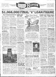 Saanich Peninsula And Gulf Islands Review Wed, November 15, 1944 (Page 1)