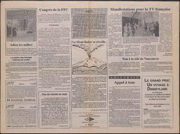 Le Soleil de Colombie, August 28, 1992, page 10