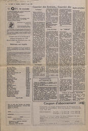 Le Soleil de Colombie, March 12, 1982, page 2
