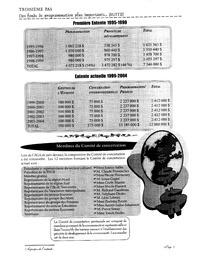   À PROPOS DE L'ENTENTE - FFCB, 2000   , page 3