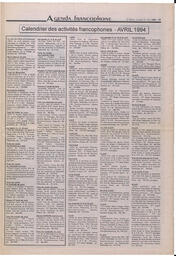 Le Soleil de Colombie-Britannique, April 1, 1994, page 11