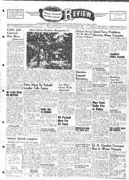 Saanich Peninsula And Gulf Islands Review Wed, March 31, 1954 (Page 1)
