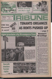   The Pacific Tribune - Wednesday, December 21, 1983   , page 1