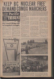   The Pacific Tribune - Friday, July 5, 1963   , page 1