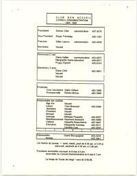   LE PETIT ACCUEIL, 1995   , page 3