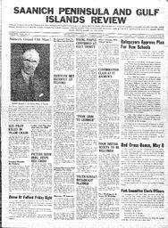 Saanich Peninsula And Gulf Islands Review Wed, April 22, 1942 (Page 1)