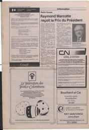 Le Soleil de Colombie, March 31, 1988, page 16