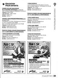   ANNUAIRE - FFCB, 2017   , page 25