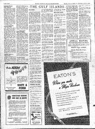 Saanich Peninsula And Gulf Islands Review Wed, March 23, 1949 (Page 8)