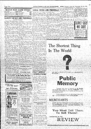 Saanich Peninsula And Gulf Islands Review Wed, July 20, 1932 (Page 4)