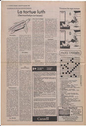 Le Soleil de Colombie, September 21, 1984, page 6