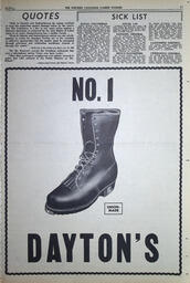   The Western Canadian Lumber Worker, Vol. XXXII, No. 5, 1st Issue Mar. 1965   , page 11