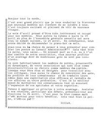   ENTRE NOUS, 1986   , page 3