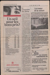 Le Soleil de Colombie, April 22, 1988, page 16