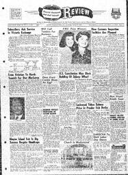 Saanich Peninsula And Gulf Islands Review Wed, August 27, 1958 (Page 1)