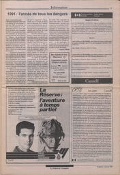 Le Soleil de Colombie, January 11, 1991, page 5