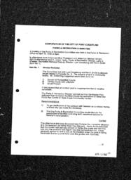 1992-04-13 - City of Port Coquitlam - Parks & Recreation Committee - Agenda and Minutes