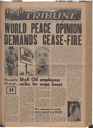   The Pacific Tribune - Friday, July 6, 1951   , page 1