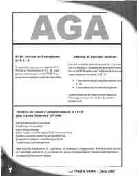   LE TRAIT D'UNION, 2005   , page 2