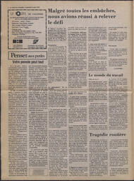 Le Soleil de Colombie, August 11, 1978, page 2