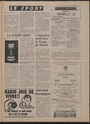 Le Soleil de Colombie, November 29, 1974, page 19