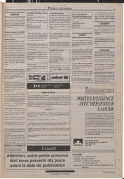 Le Soleil de Colombie, October 12, 1990, page 19